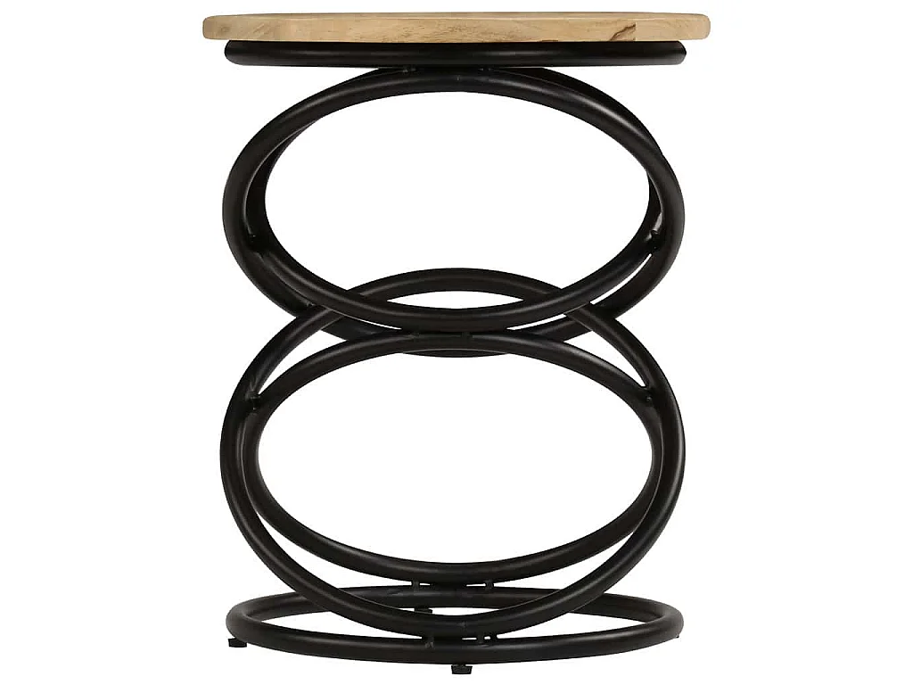 Table d'appoint Bois de manguier solide 40x50 cm