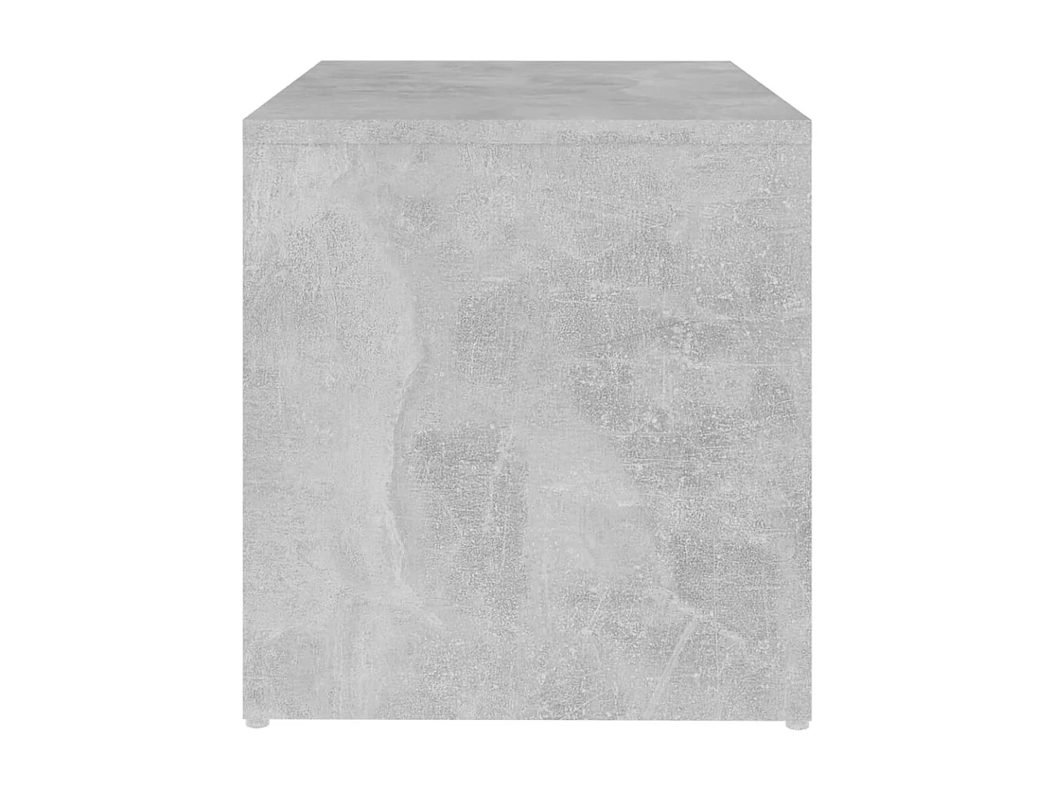 Table d'appoint Gris béton 59x36x38 cm Aggloméré