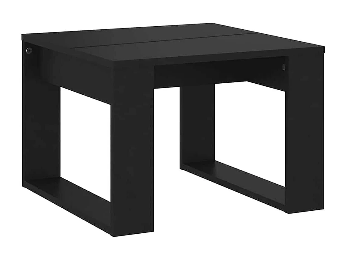 Beistelltisch Schwarz 50x50x35 cm Holzwerkstoff