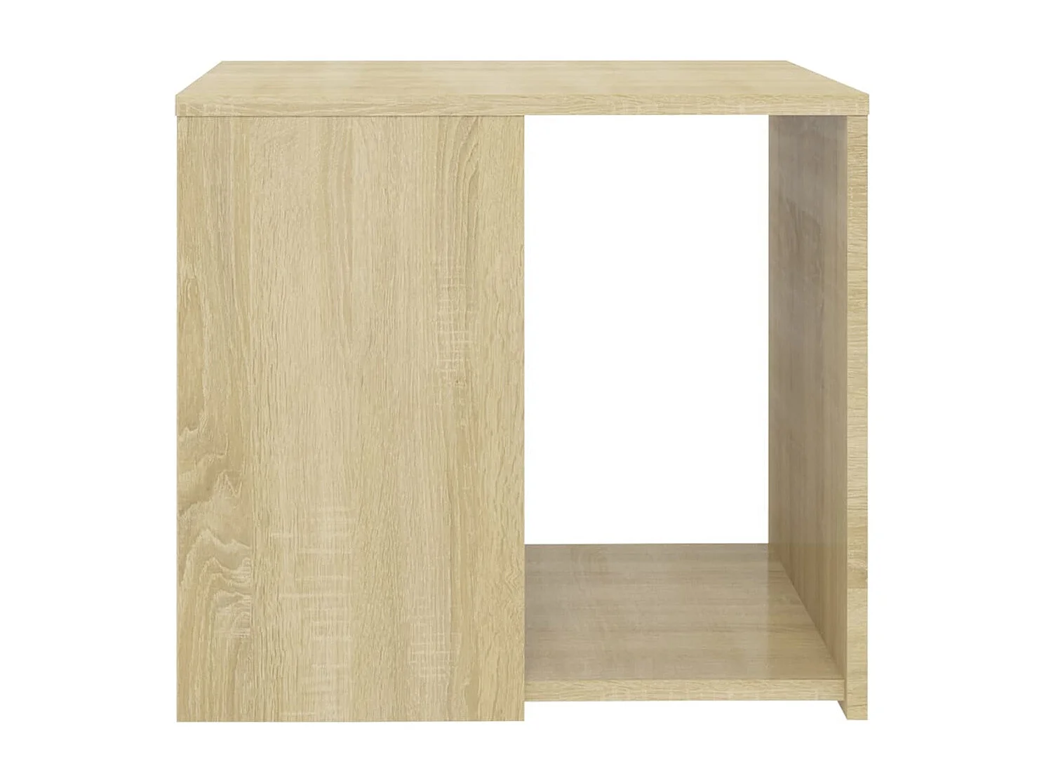 Mesa de apoio 50x50x45 cm derivados de madeira carvalho sonoma