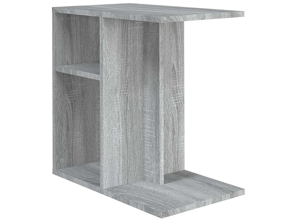 Table d'appoint Sonoma gris 50x30x50 cm Bois d'ingénierie