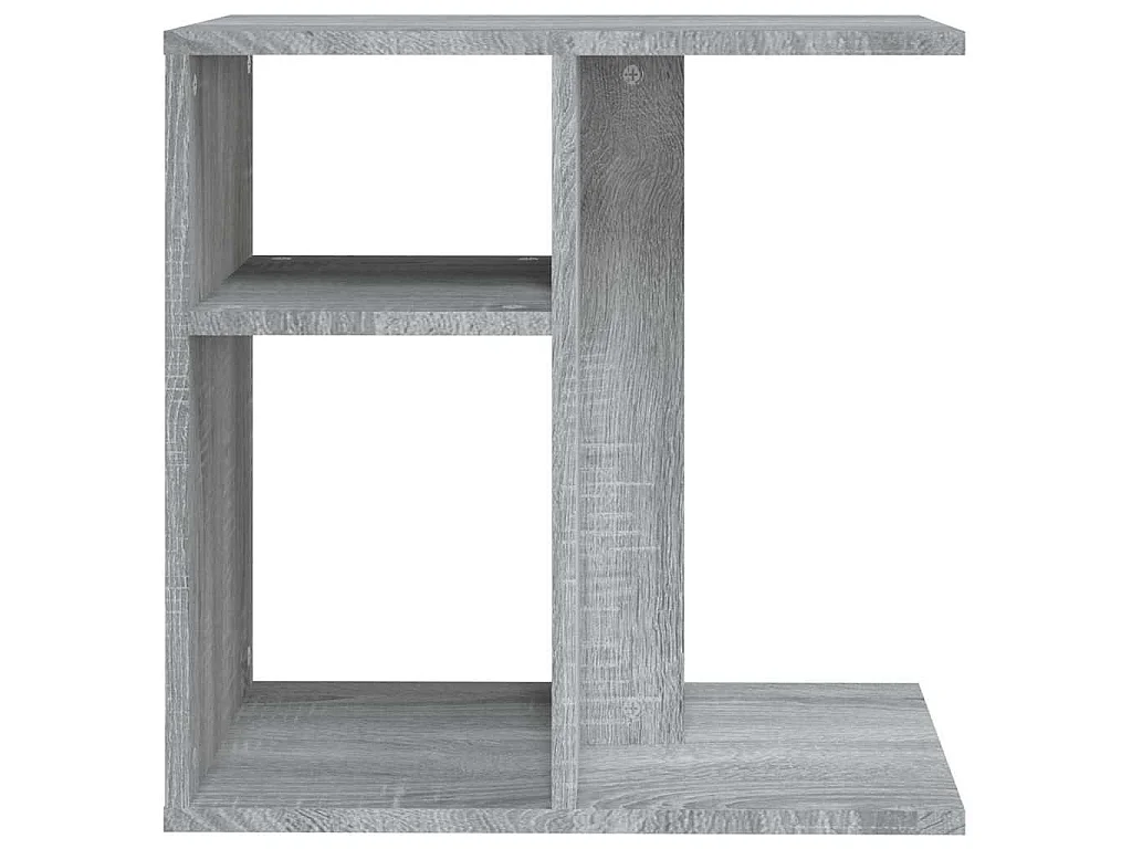 Table d'appoint Sonoma gris 50x30x50 cm Bois d'ingénierie