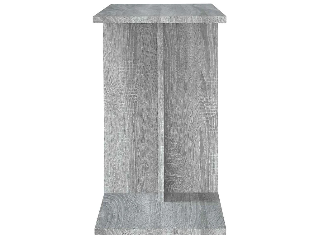 Table d'appoint Sonoma gris 50x30x50 cm Bois d'ingénierie