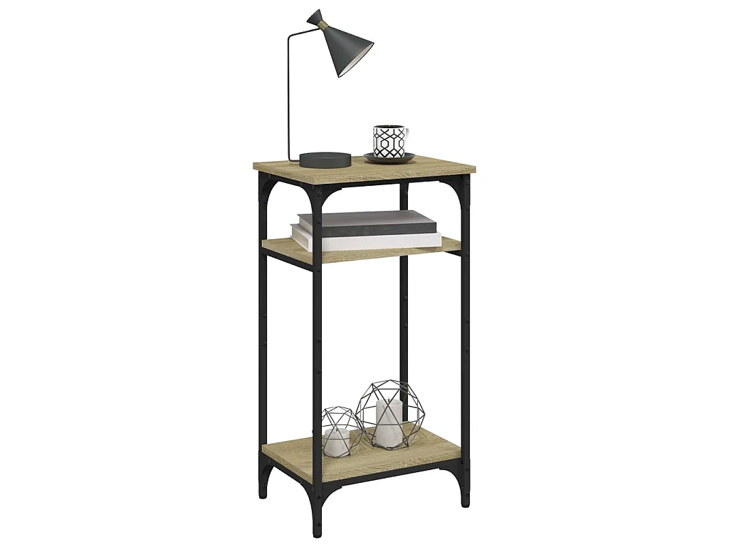 Table d'appoint Chêne sonoma 40x30x75 cm Bois d'ingénierie