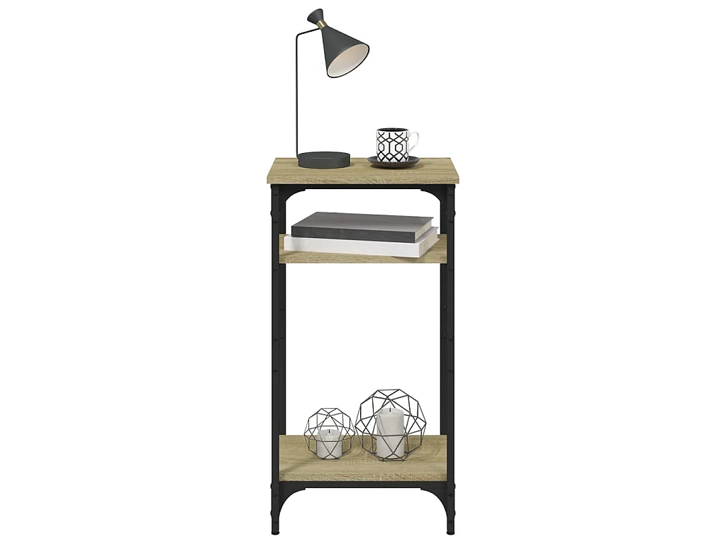 Table d'appoint Chêne sonoma 40x30x75 cm Bois d'ingénierie