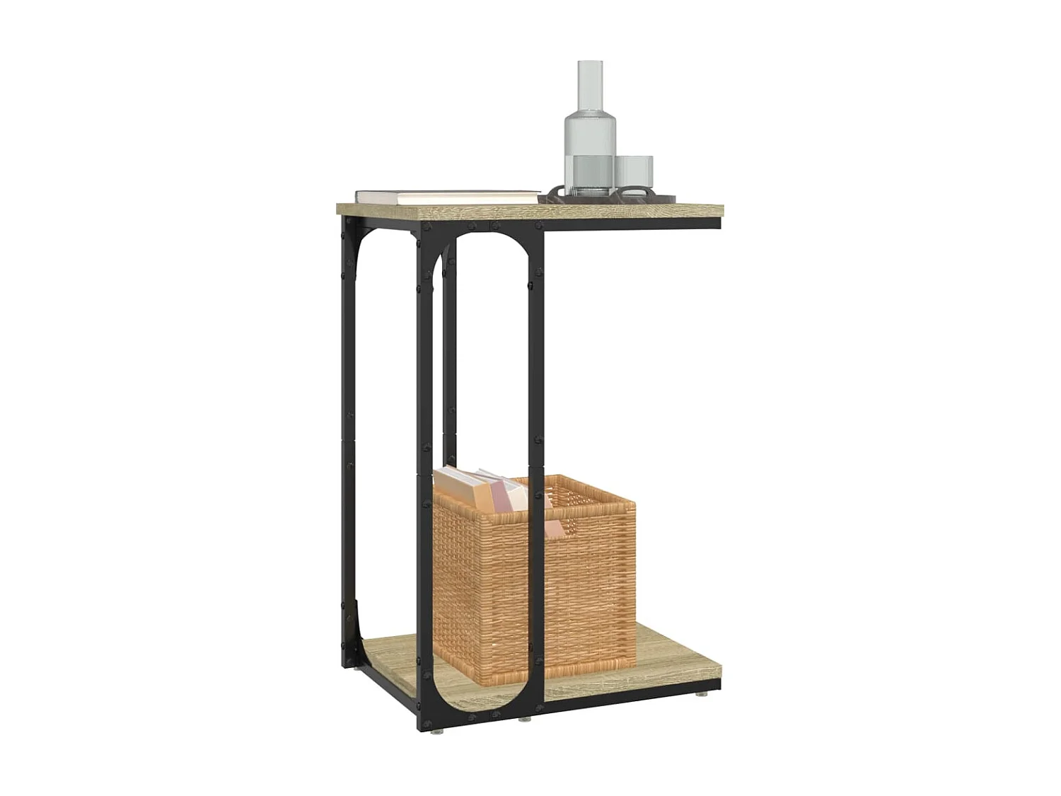 Table d'appoint Chêne sonoma 40x30x60 cm Bois d'ingénierie