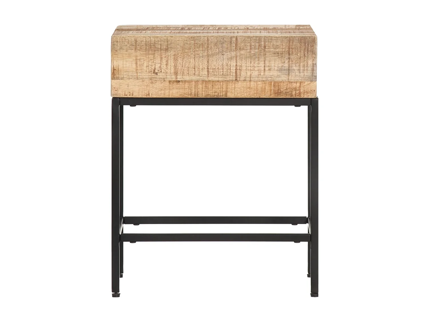 Table d'appoint 40x30x50 cm Bois massif de manguier brut