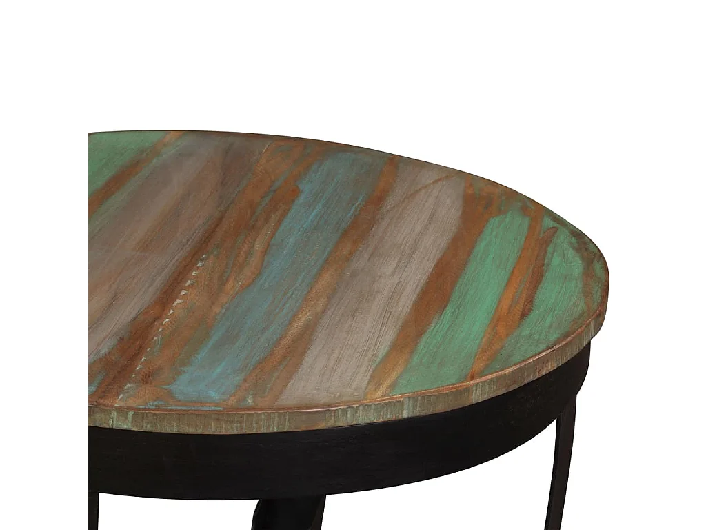 Salontafel 60x40 cm massief gerecycled hout