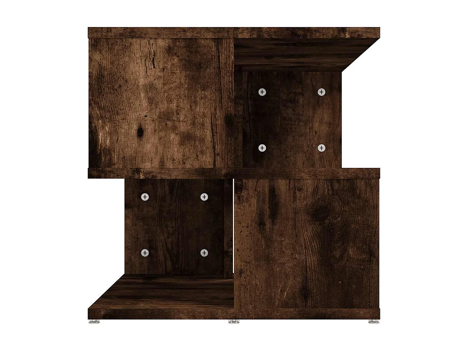 Beistelltisch Räuchereiche 40x40x40 cm Holzwerkstoff