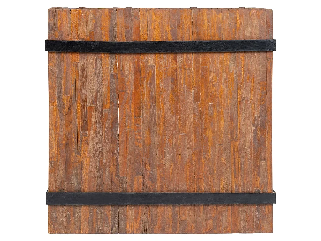 Bijzettafel teakhout 60x60x38 cm