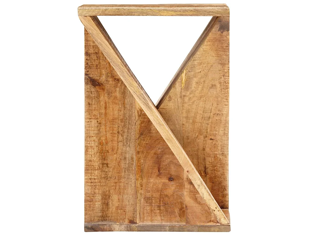 Bijzettafel 35x35x55 cm massief mangohout