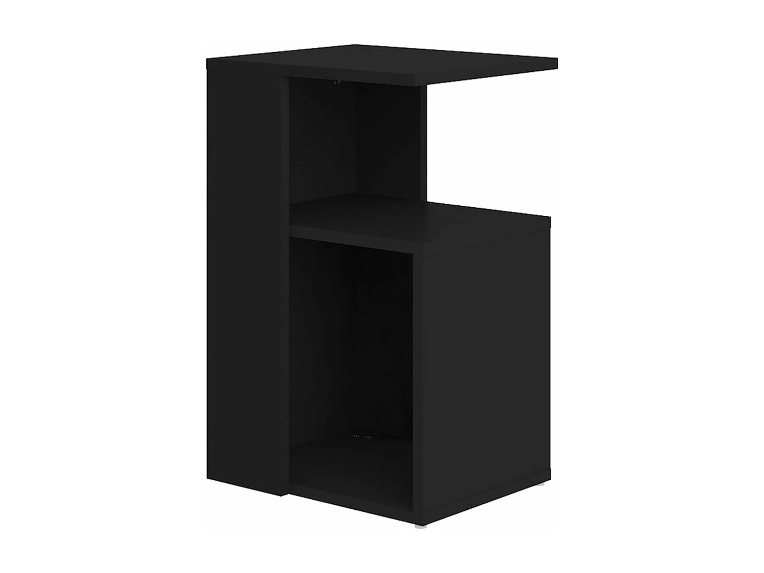 Table d'appoint Noir 36x30x56 cm Bois d’ingénierie