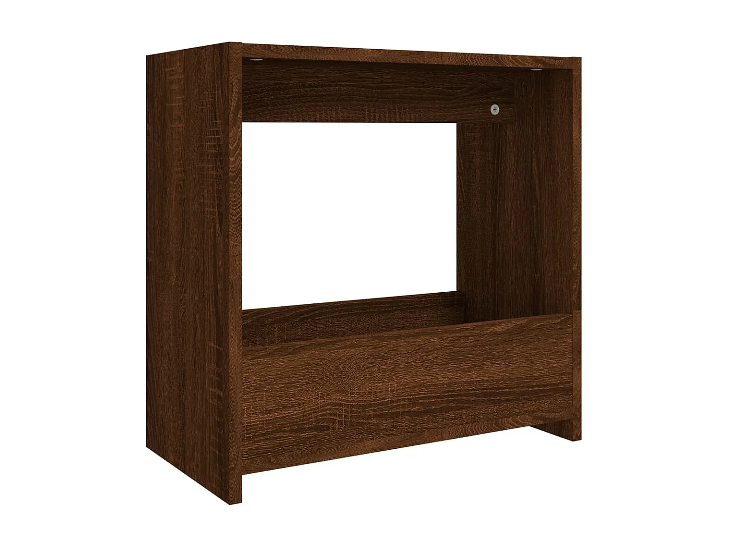 Table d'appoint Chêne marron 50x26x50 cm Bois d'ingénierie