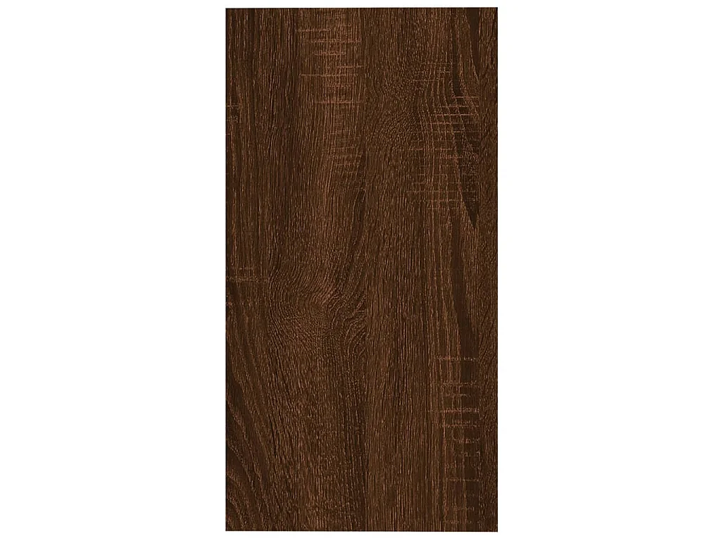 Beistelltisch Braun Eichen-Optik 50x26x50 cm Holzwerkstoff