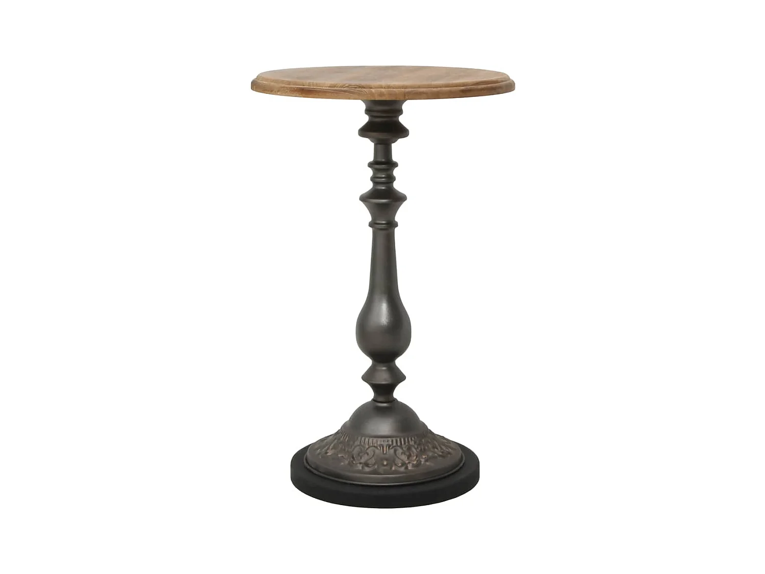 Table d'appoint Bois de sapin massif 40 x 64 cm Marron