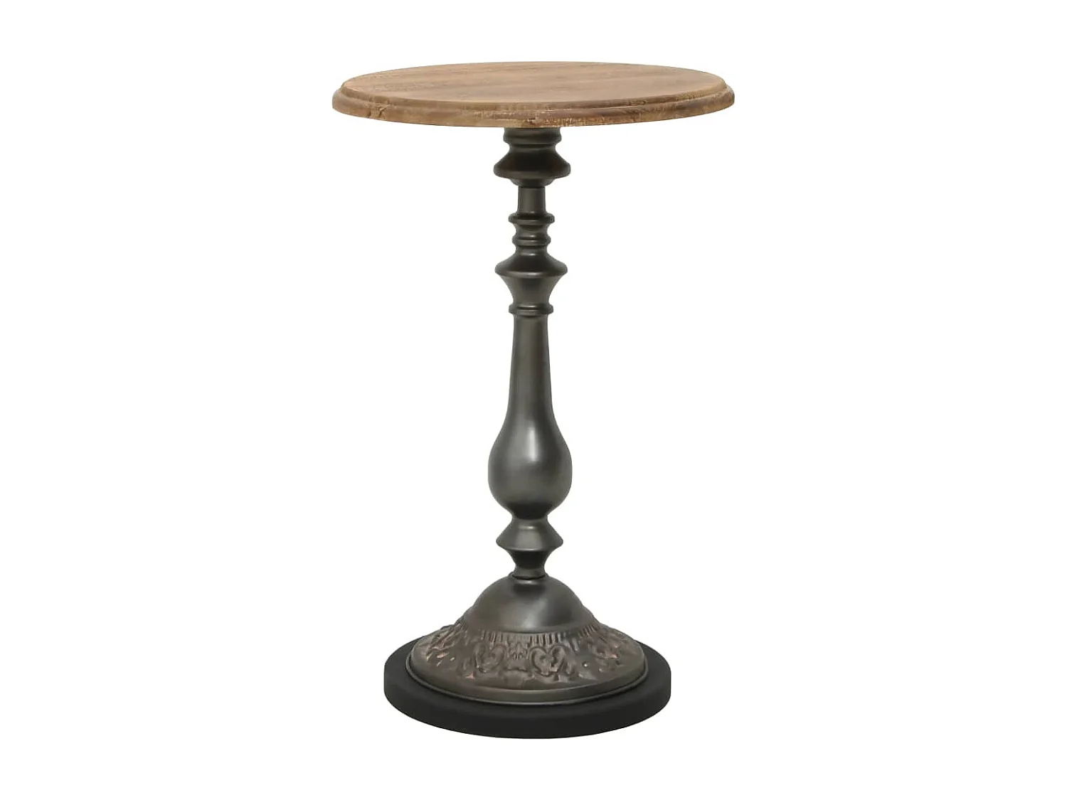Table d'appoint Bois de sapin massif 40 x 64 cm Marron