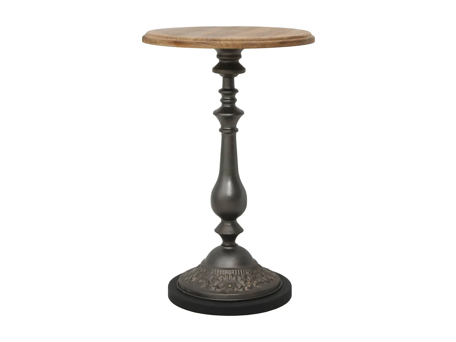 Table d'appoint Bois de sapin massif 40 x 64 cm Marron