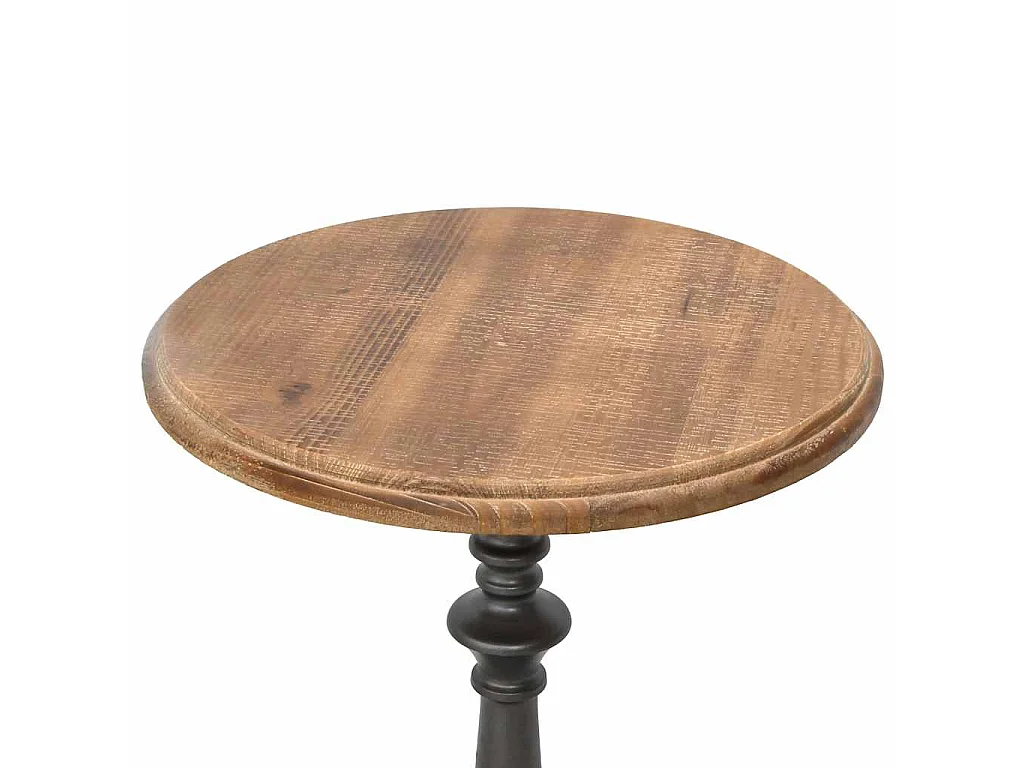Beistelltisch Tannenholz Massiv 40 x 64 cm Braun