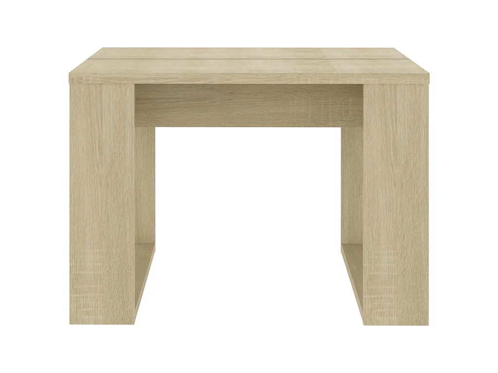 Table d'appoint Chêne sonoma 50x50x35 cm Bois d’ingénierie