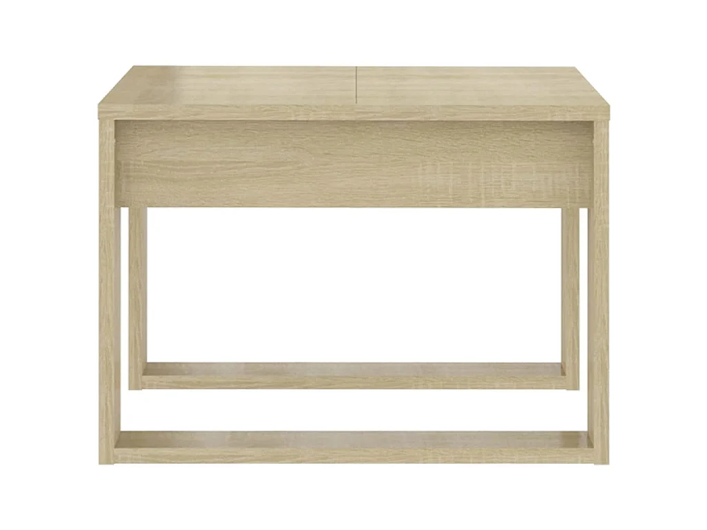 Table d'appoint Chêne sonoma 50x50x35 cm Bois d’ingénierie