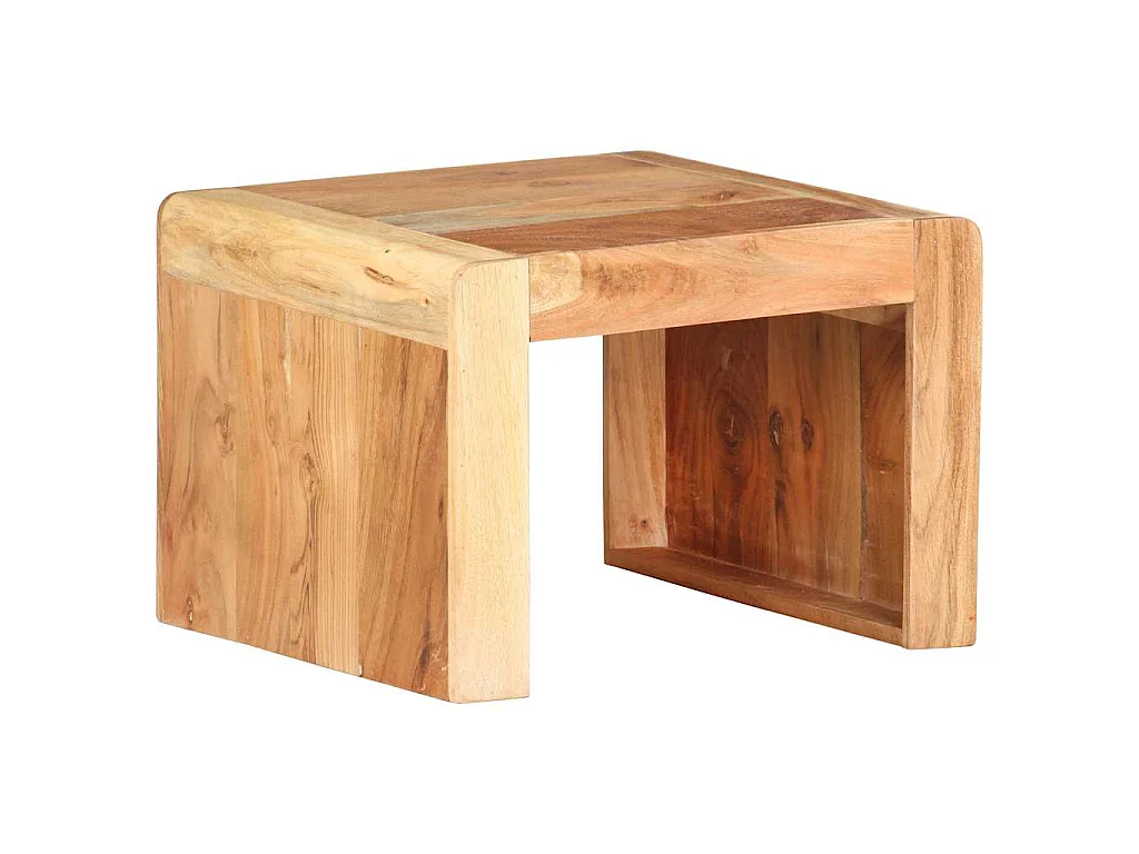 Table d'appoint 43x40x30 cm Bois d'acacia massif
