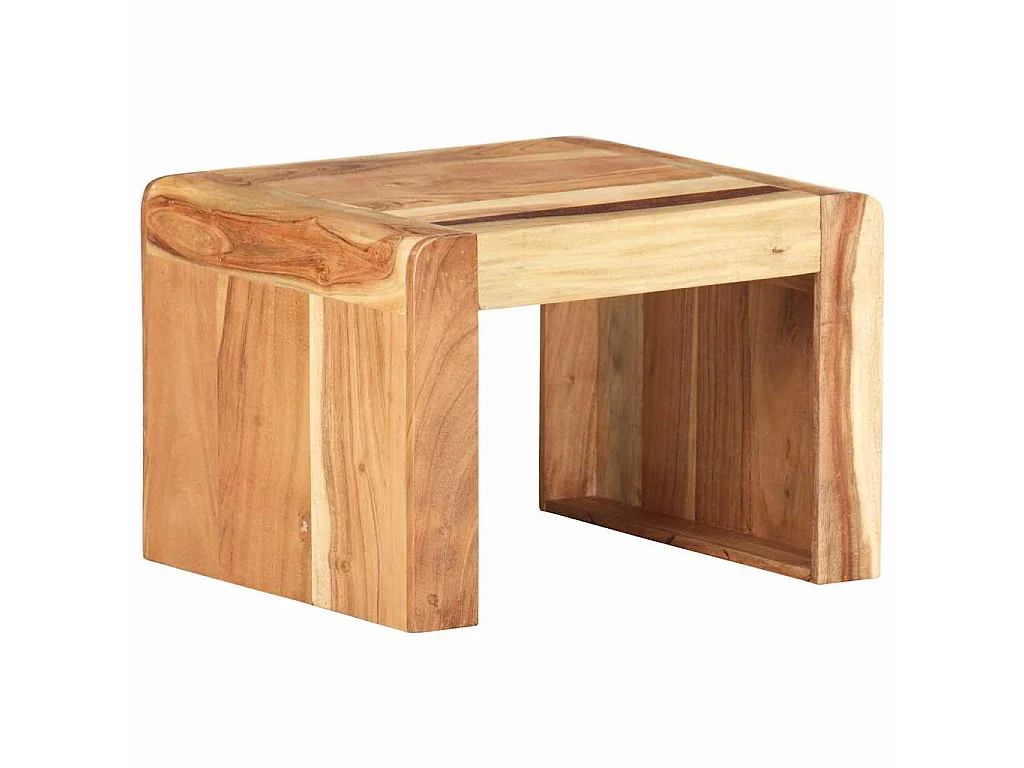 Table d'appoint 43x40x30 cm Bois d'acacia massif