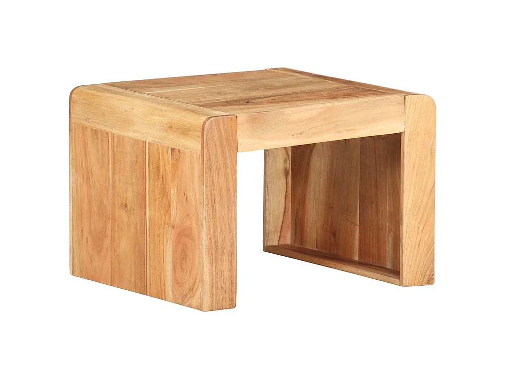 Table d'appoint 43x40x30 cm Bois d'acacia massif