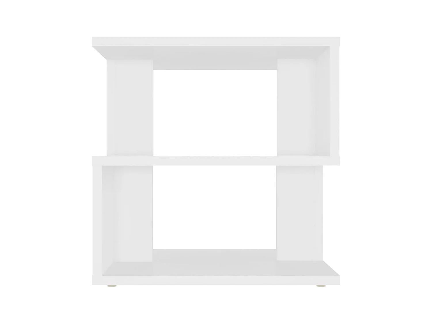 Table d'appoint Blanc 40x40x40 cm Aggloméré