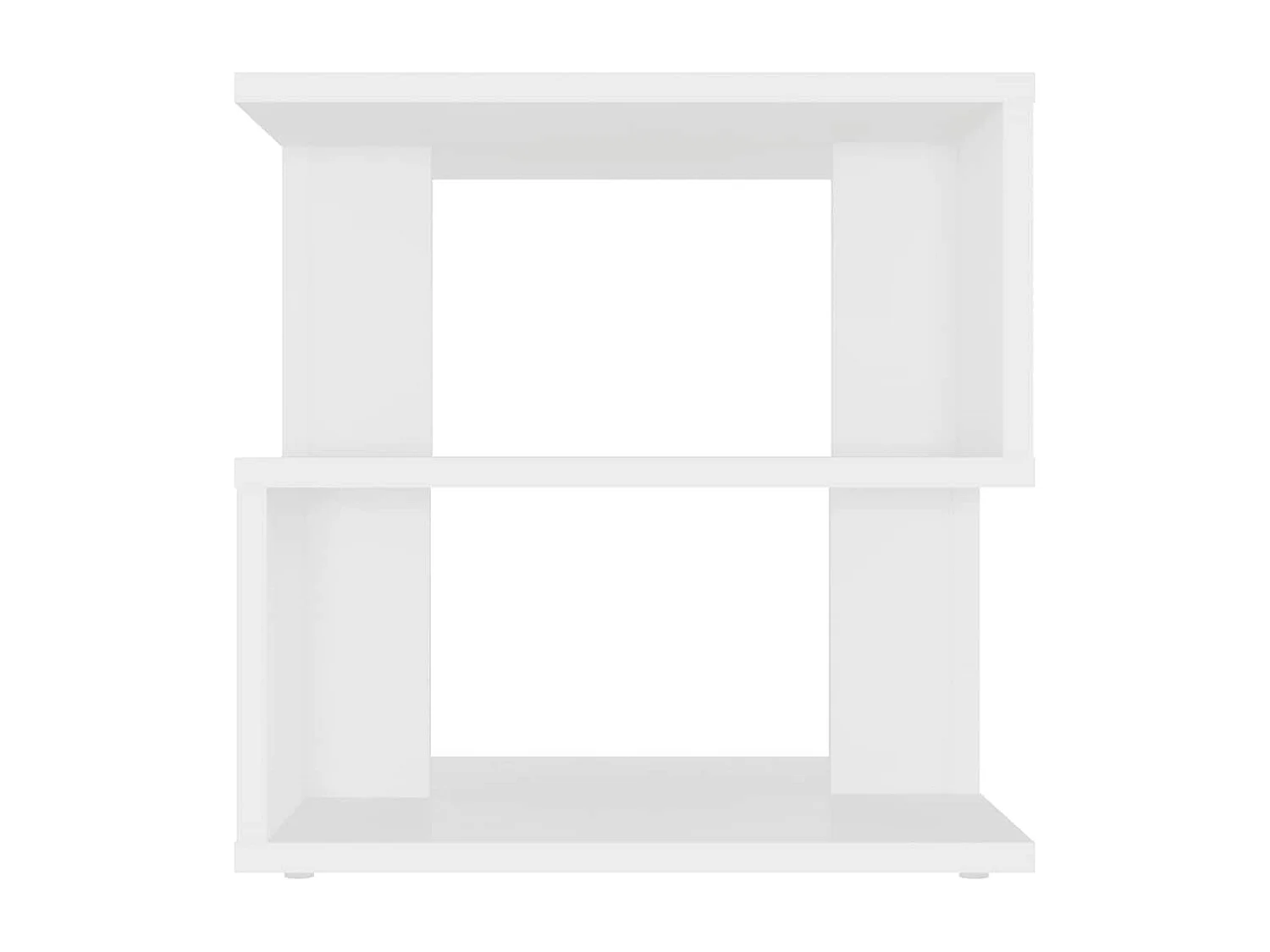 Tavolino Bianco 40x40x40 cm in Legno Multistrato