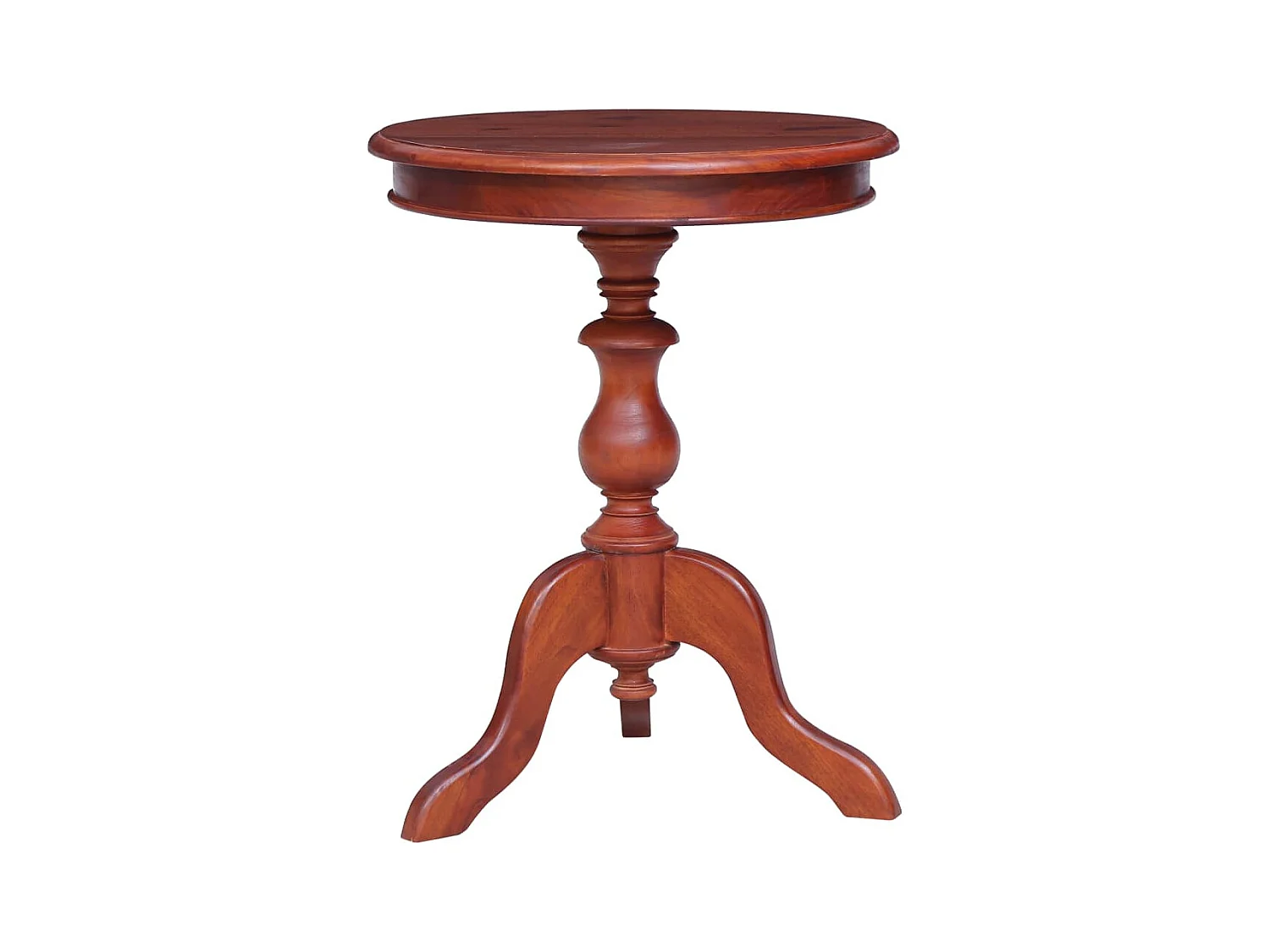 Table d'appoint Marron 50 x 50 x 65 cm Bois d'acajou massif