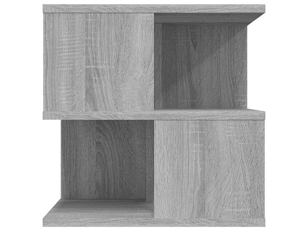 Table d'appoint Sonoma gris 40x40x40 cm Bois d'ingénierie