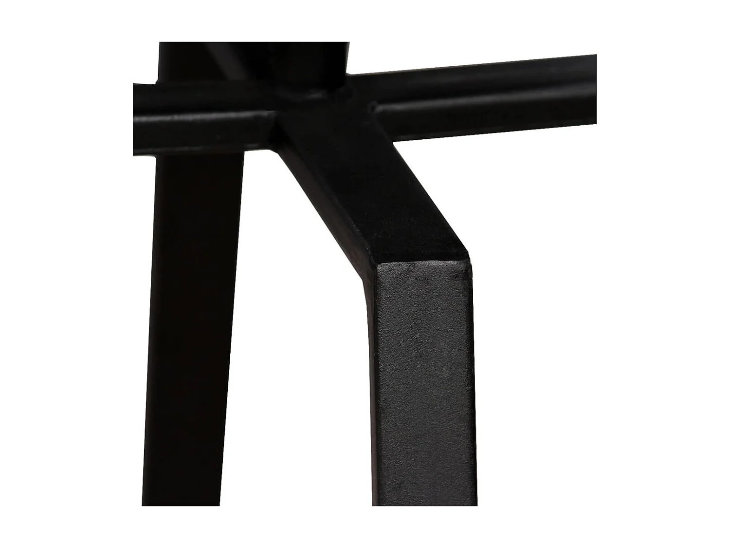 Table d'appoint ronde Teck massif de récupération