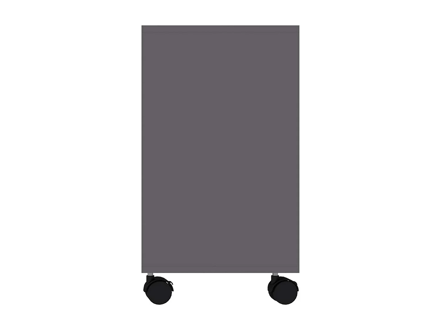 Table d'appoint Gris 70x35x55 cm Bois d'ingénierie