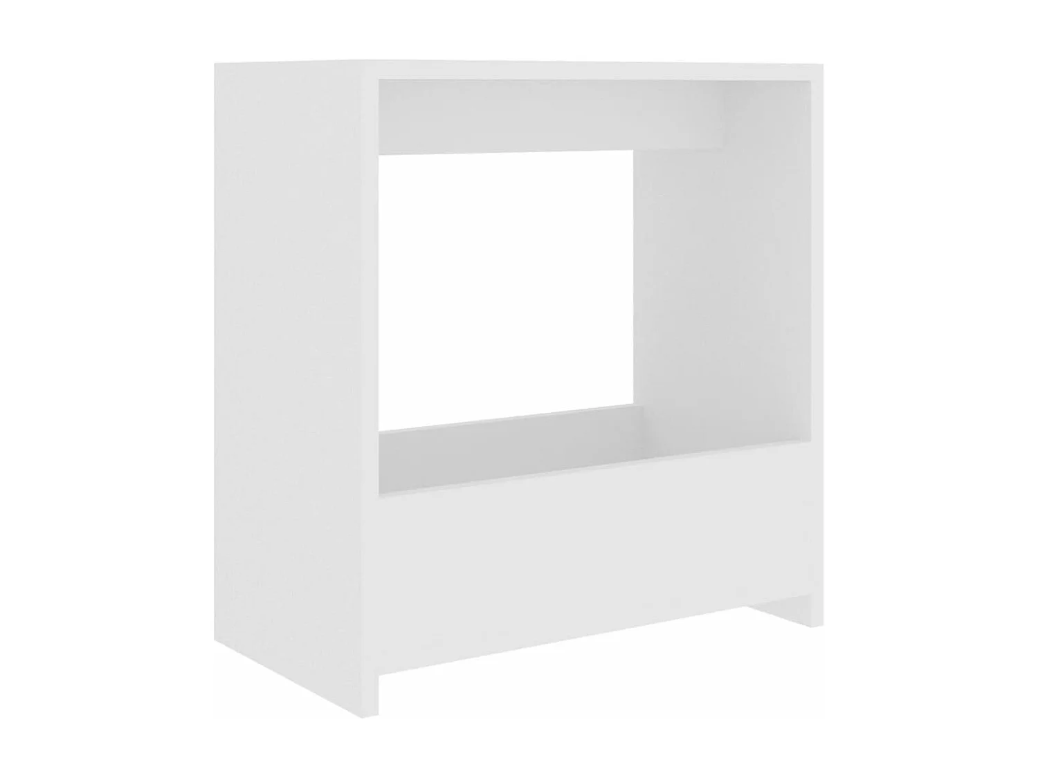 Beistelltisch Weiß 50x26x50 cm Holzwerkstoff