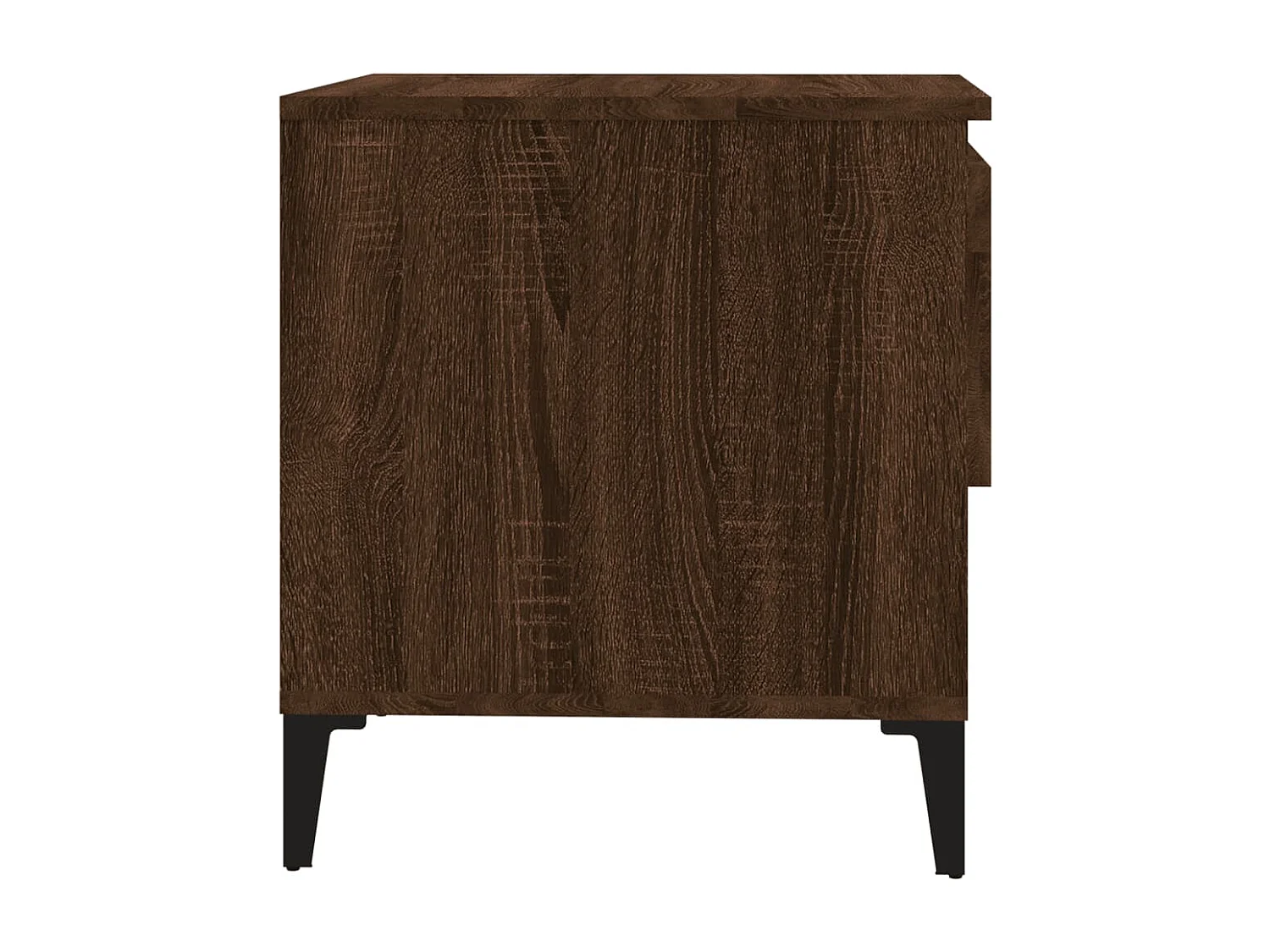 Table d'appoint Chêne marron 50x46x50 cm Bois d'ingénierie
