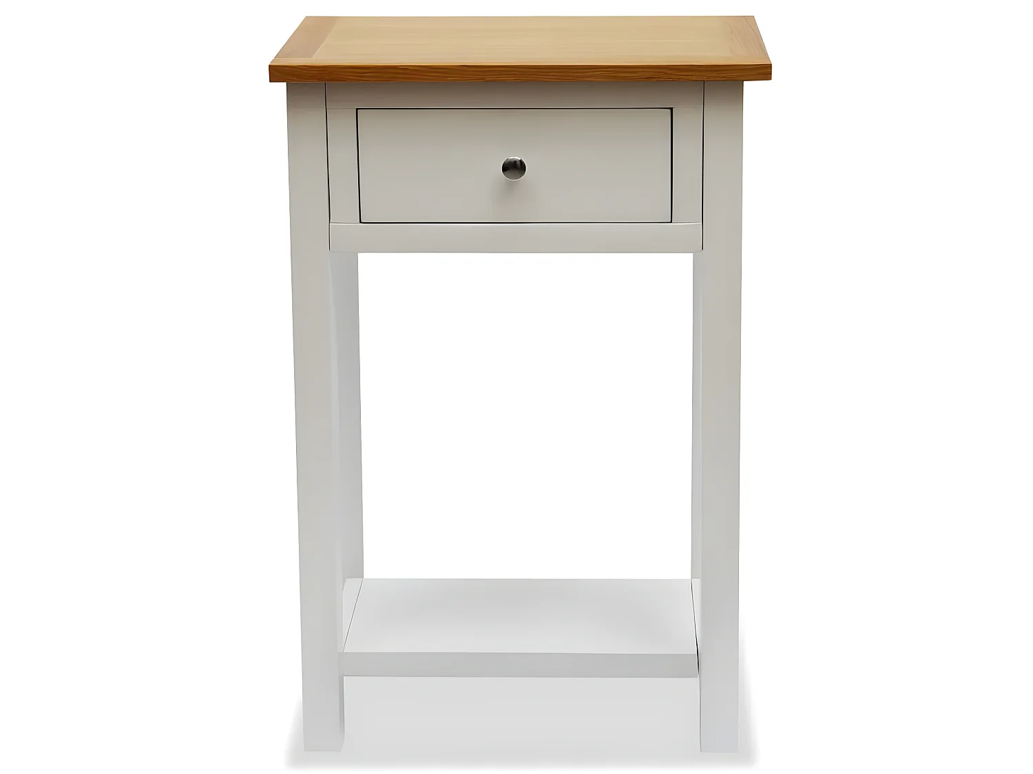 Beistelltisch 50x32x75 cm Massivholz Eiche