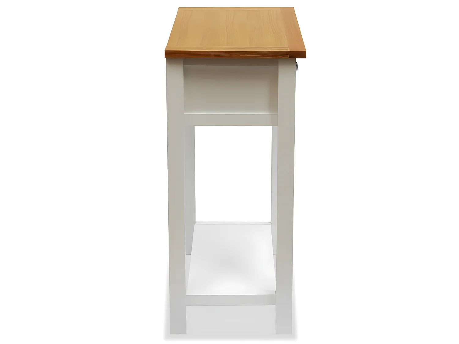 Beistelltisch 50x32x75 cm Massivholz Eiche