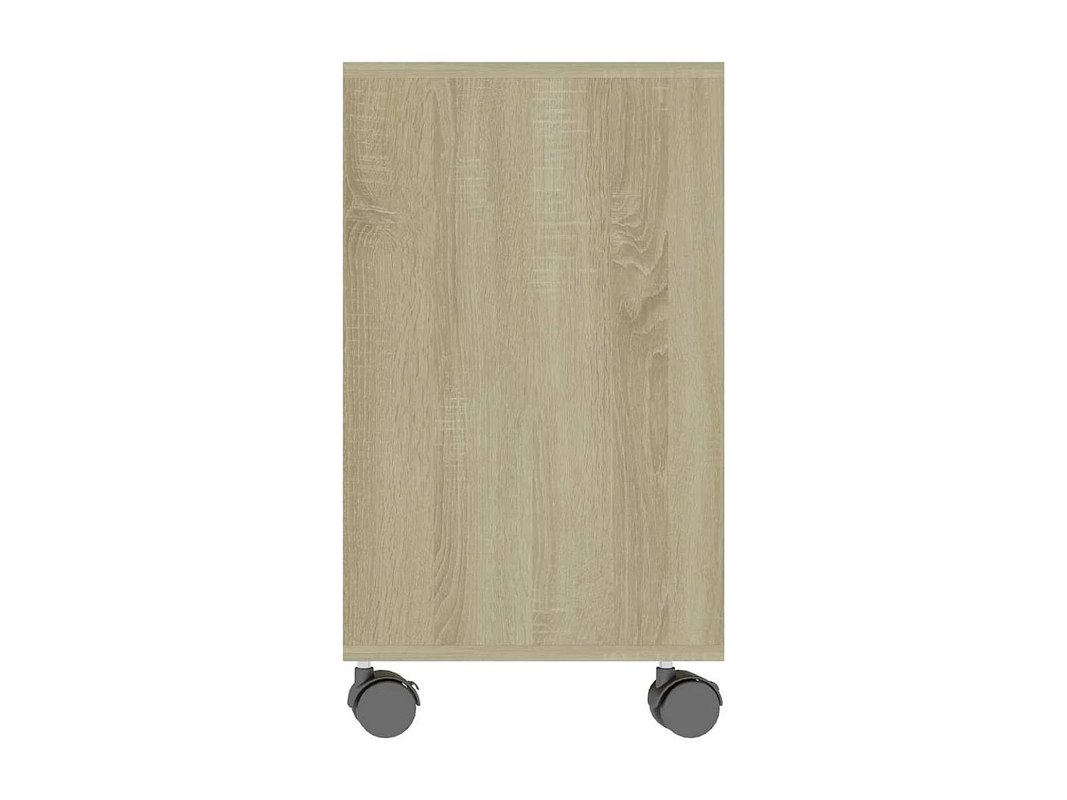 Bijzettafel 70x35x55 cm bewerkt hout sonoma eikenkleurig