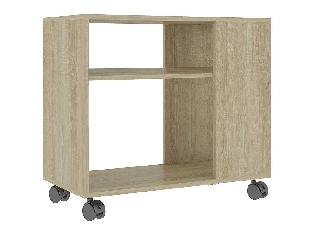 Beistelltisch Sonoma-Eiche 70x35x55 cm Holzwerkstoff
