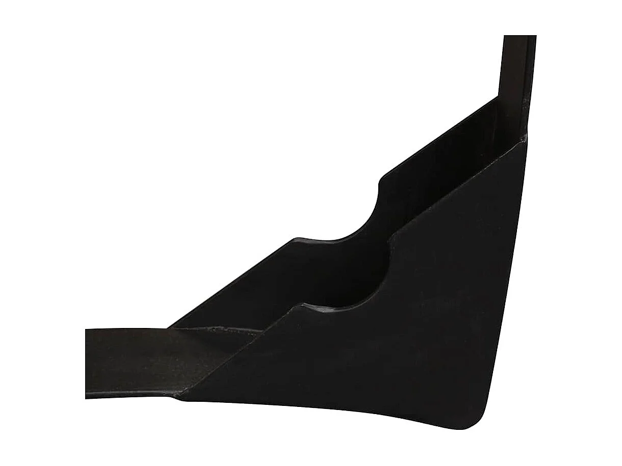 Table basse bois de manguier brut 60x40 cm