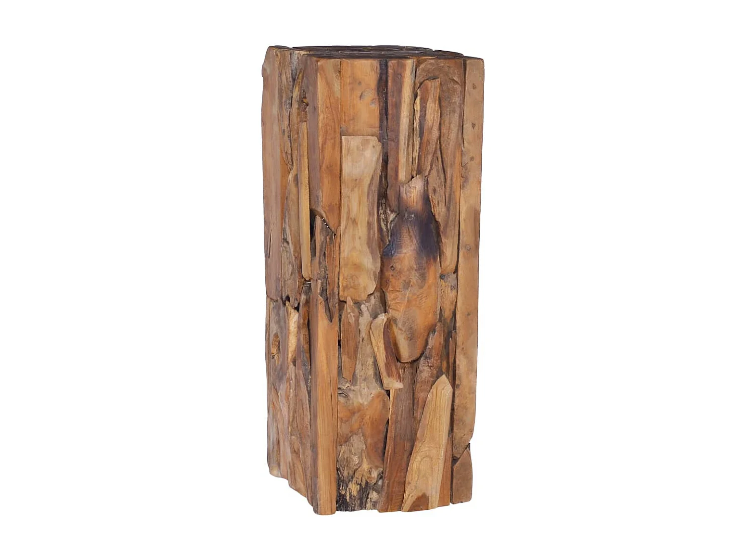 Table d'appoint 30x30x80 cm Bois de teck solide