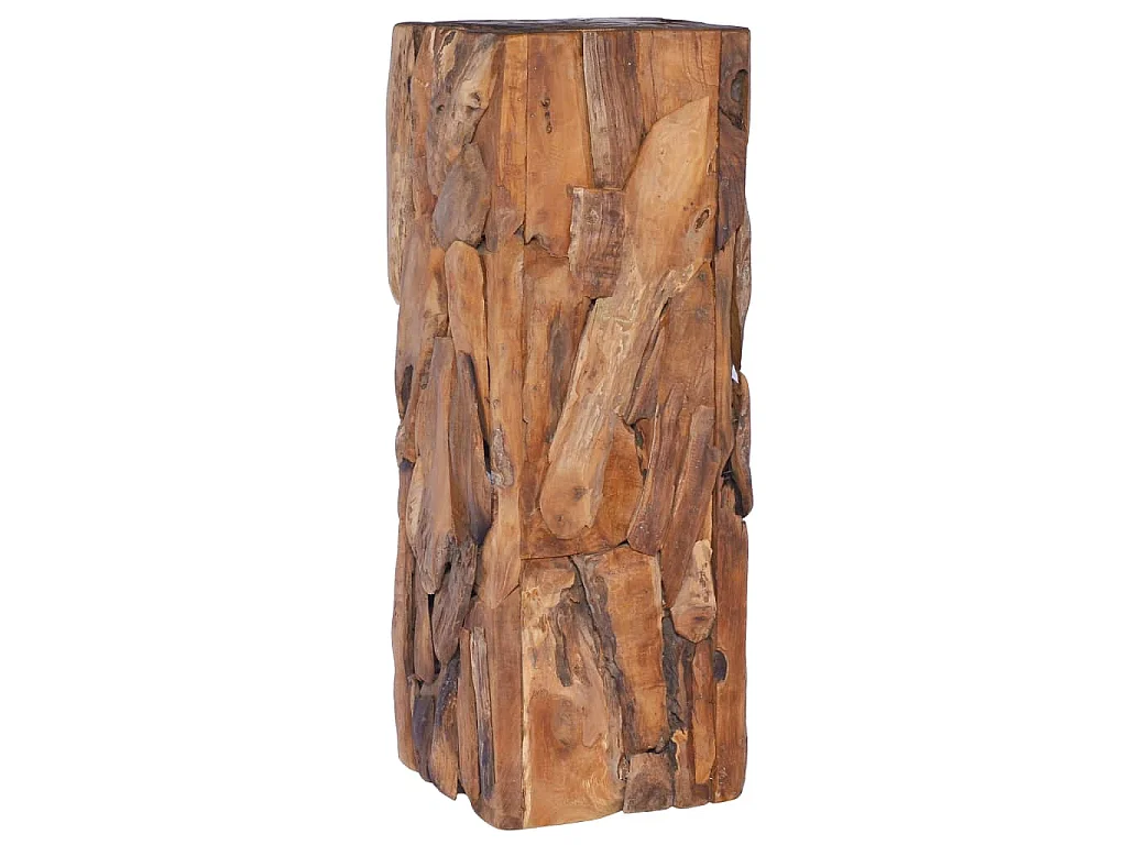 Table d'appoint 30x30x80 cm Bois de teck solide