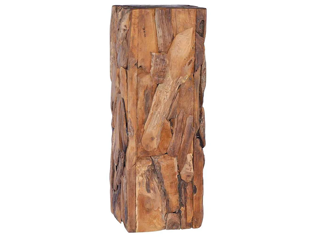 Table d'appoint 30x30x80 cm Bois de teck solide