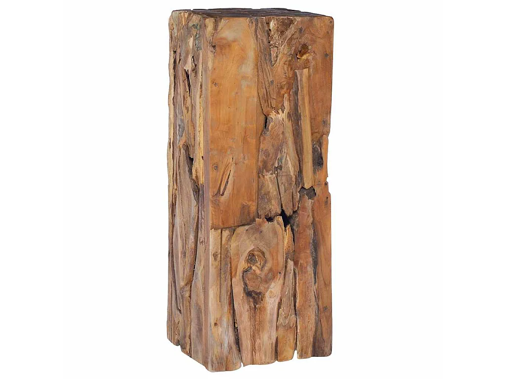 Table d'appoint 30x30x80 cm Bois de teck solide