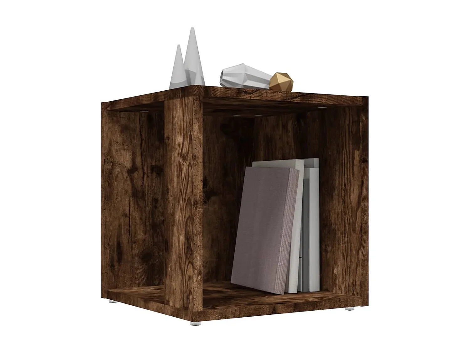 Beistelltisch Räuchereiche 33x33x34,5 cm Holzwerkstoff