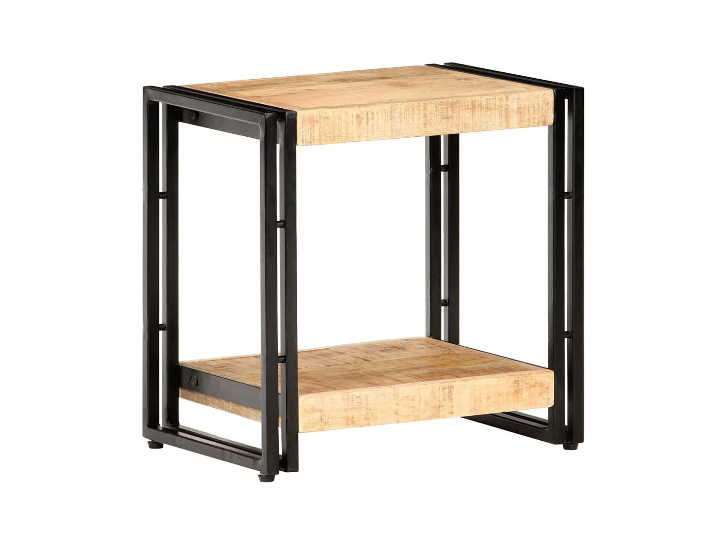 Table d'appoint 40x30x40 cm Bois de manguier brut