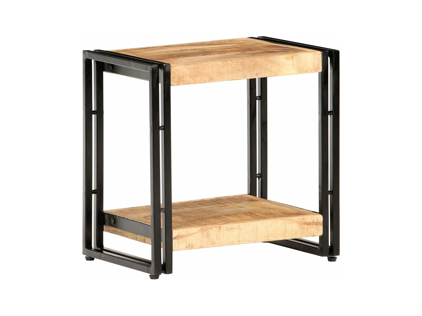 Table d'appoint 40x30x40 cm Bois de manguier brut