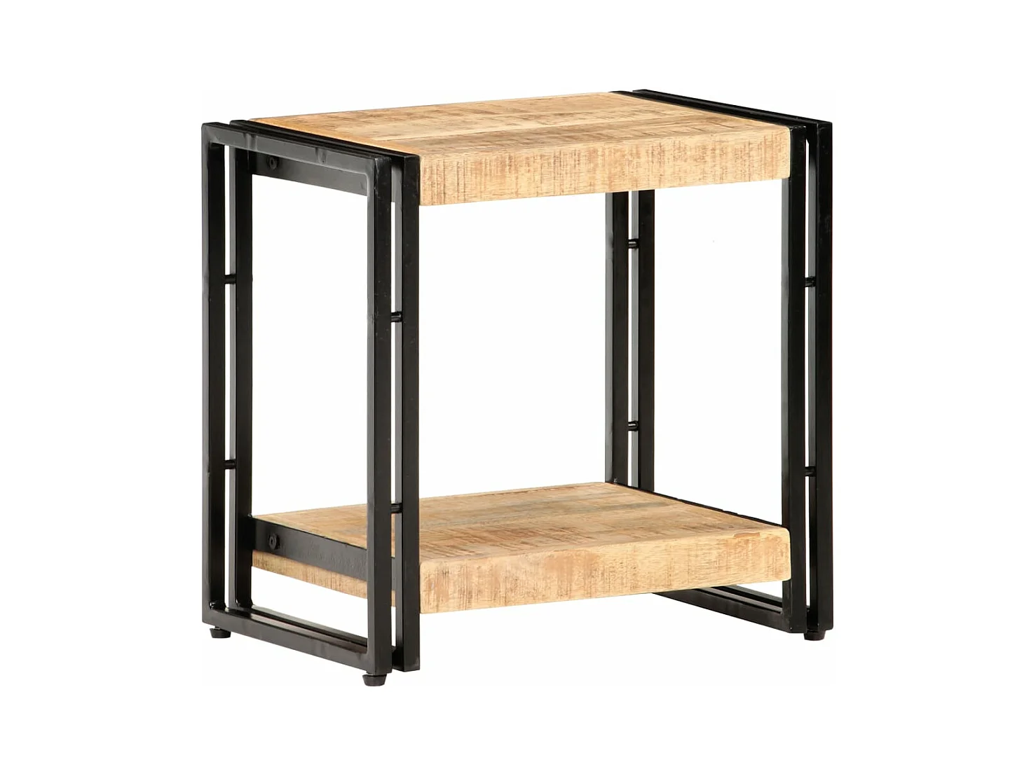 Table d'appoint 40x30x40 cm Bois de manguier brut