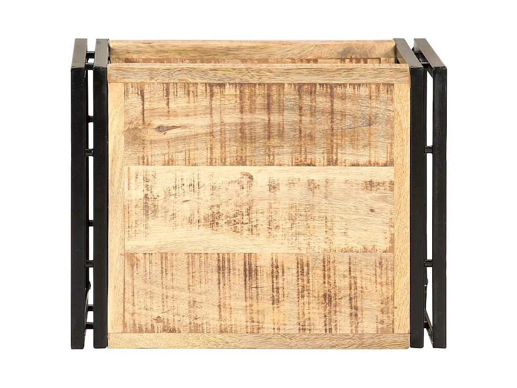 Table d'appoint 40x30x40 cm Bois de manguier brut