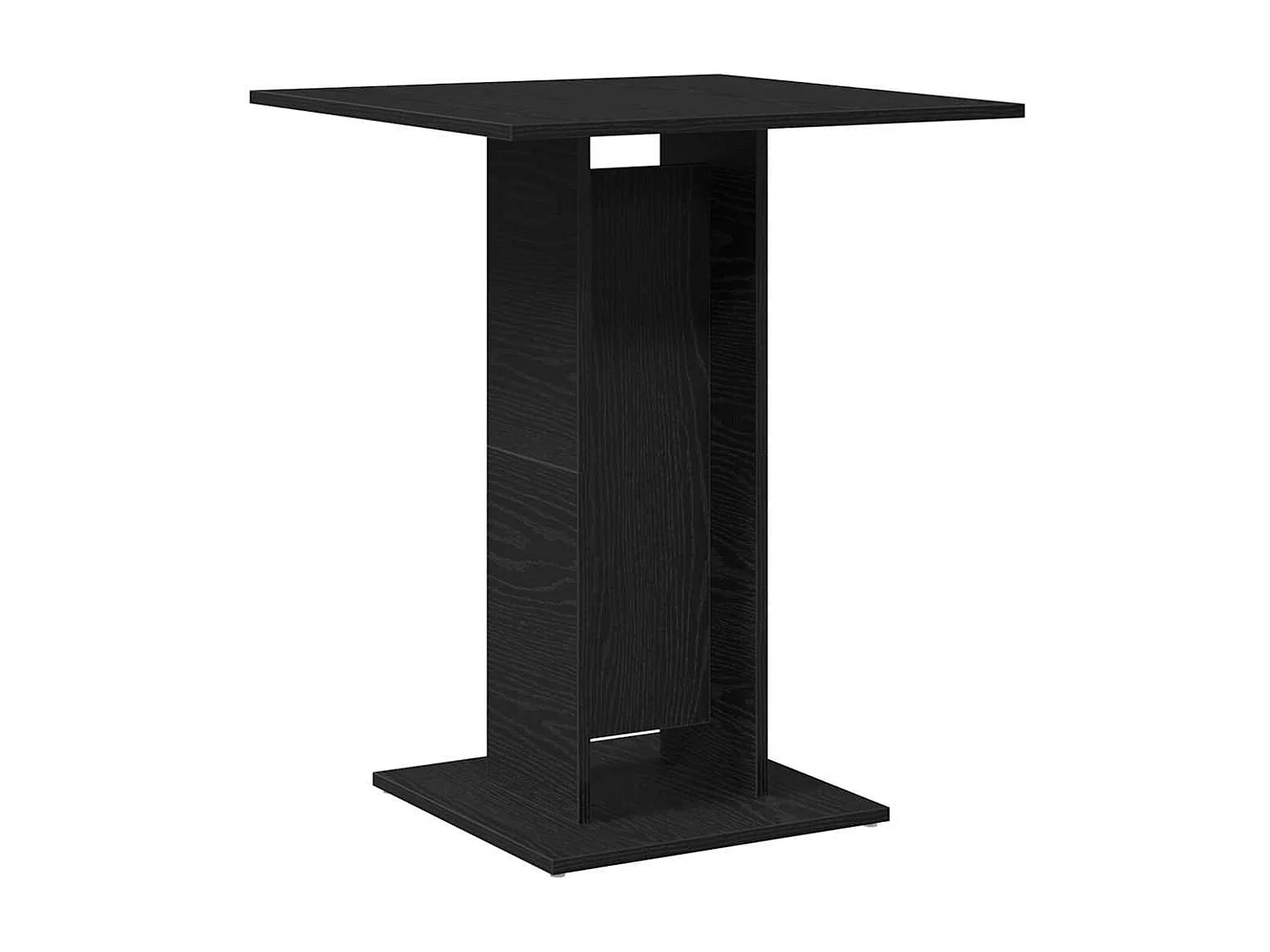 Mesa auxiliar madera contrachapada roble ahumado 70x35x55 cm